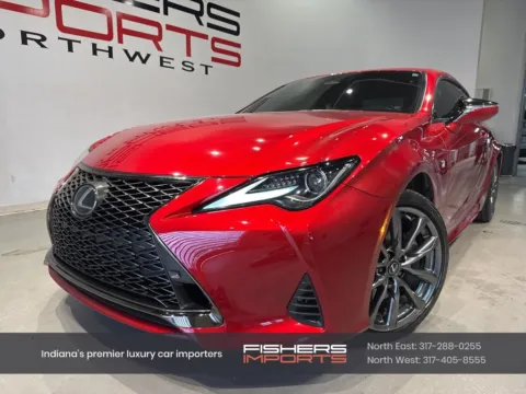 Red 2022 Lexus RC 350 F Sport for sale in Indianapolis, IN