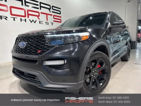 Black 2022 Ford Explorer ST for sale in Indianapolis, IN