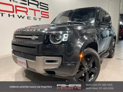 Black 2021 Land Rover Defender 90 X-Dynamic S for sale in Indianapolis, IN