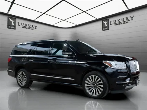Black 2019 Lincoln Navigator L Reserve for sale in Hillside, NJ