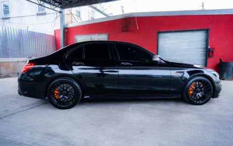 Another view of 2019 Mercedes-Benz C-Class AMG C 63 S for sale in Hillside, NJ at Luxury Motor Cars