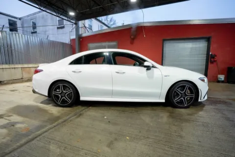 Another view of 2022 Mercedes-Benz CLA AMG CLA 35 for sale in Hillside, NJ at Luxury Motor Cars