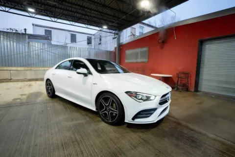 White 2022 Mercedes-Benz CLA AMG CLA 35 for sale in Hillside, NJ
