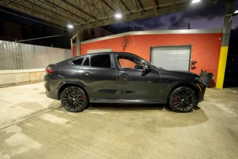 Another view of 2021 BMW X6 M50i for sale in Hillside, NJ at Luxury Motor Cars