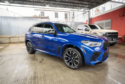 Blue 2020 BMW X5 M Competition for sale in Hillside, NJ