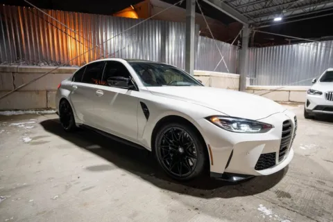 White 2022 BMW M3 Competition for sale in Hillside, NJ