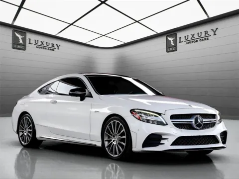 White 2020 Mercedes-Benz C-Class AMG C 43 for sale in Hillside, NJ