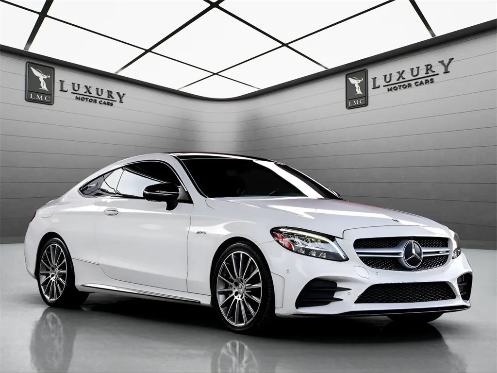 White 2020 Mercedes-Benz C-Class AMG C 43 for sale in Hillside, NJ