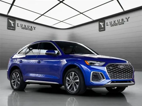 Blue 2021 Audi Q5 Sportback Premium Plus for sale in Hillside, NJ