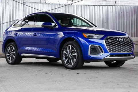 Blue 2021 Audi Q5 Sportback Premium Plus for sale in Hillside, NJ