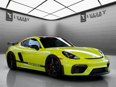 Yellow 2018 Porsche 718 Cayman GTS for sale in Hillside, NJ