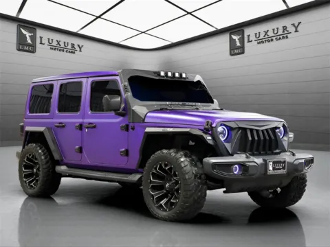 Black 2019 Jeep Wrangler Unlimited Sahara Altitude for sale in Hillside, NJ