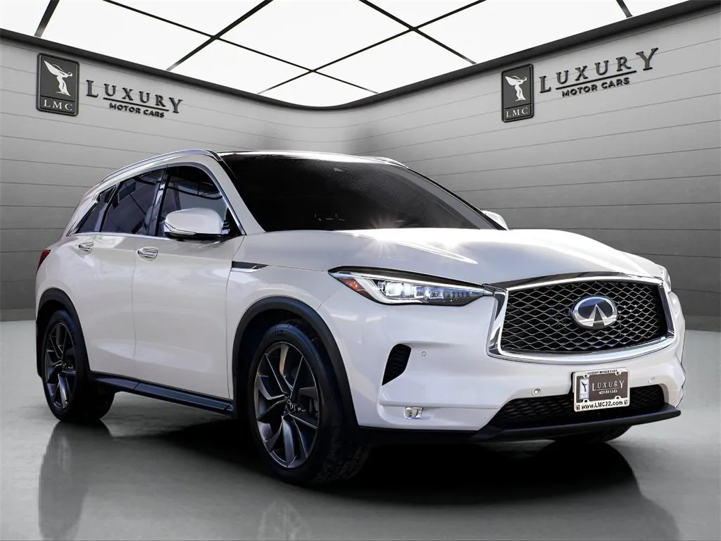 White 2020 INFINITI QX50 AUTOGRAPH for sale in Hillside, NJ