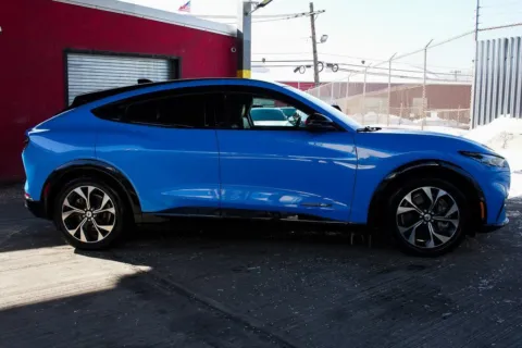 Another view of 2022 Ford Mustang Mach-E Premium for sale in Hillside, NJ at Luxury Motor Cars