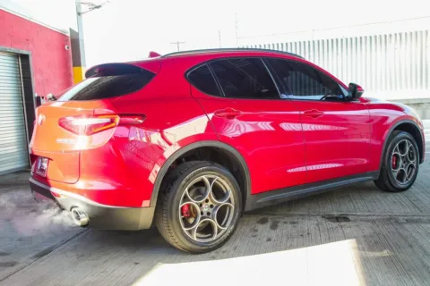Another view of 2018 Alfa Romeo Stelvio Sport for sale in Hillside, NJ at Luxury Motor Cars