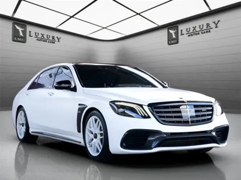 White 2020 Mercedes-Benz S-Class AMG S 63 for sale in Hillside, NJ