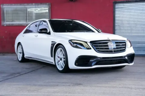 White 2020 Mercedes-Benz S-Class AMG S 63 for sale in Hillside, NJ