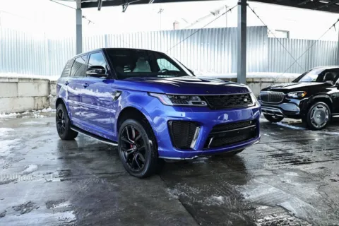 Blue 2019 Land Rover Range Rover Sport SVR for sale in Hillside, NJ
