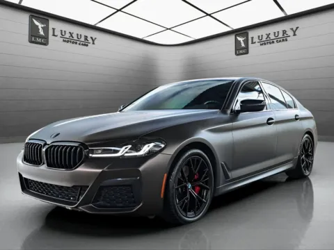 Another view of 2023 BMW 5 Series 530i for sale in Hillside, NJ at Luxury Motor Cars