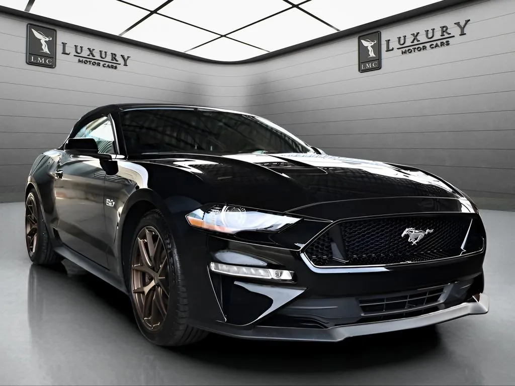 Black 2022 Ford Mustang GT Premium for sale in Hillside, NJ