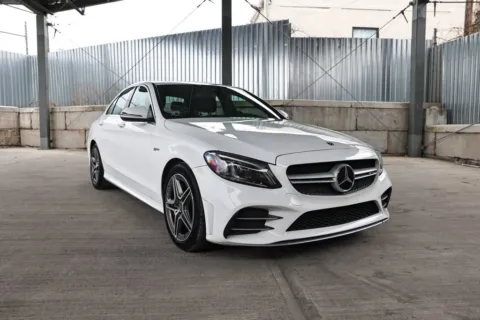 Black 2020 Mercedes-Benz C-Class AMG C 43 for sale in Hillside, NJ