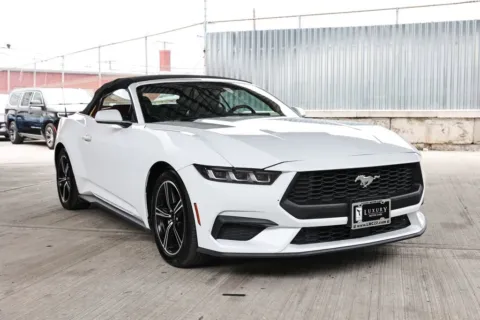 White 2024 Ford Mustang EcoBoost Premium for sale in Hillside, NJ