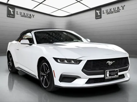 White 2024 Ford Mustang EcoBoost Premium for sale in Hillside, NJ