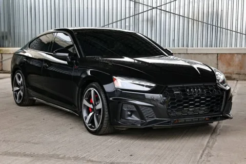 Black 2023 Audi A5 Sportback S line Premium Plus for sale in Hillside, NJ