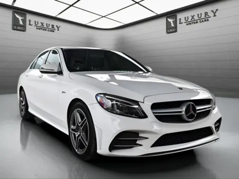 White 2020 Mercedes-Benz C-Class AMG C 43 for sale in Hillside, NJ