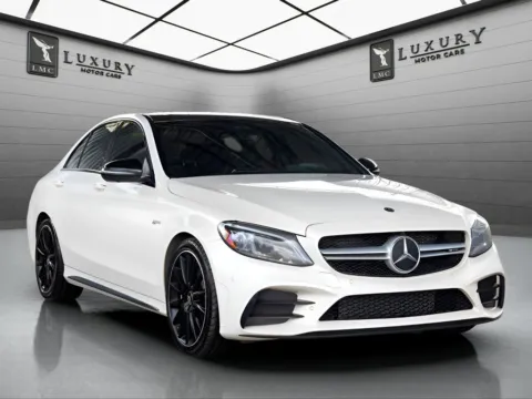 White 2020 Mercedes-Benz C-Class AMG C 43 for sale in Hillside, NJ
