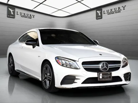 White 2020 Mercedes-Benz C-Class AMG C 43 for sale in Hillside, NJ