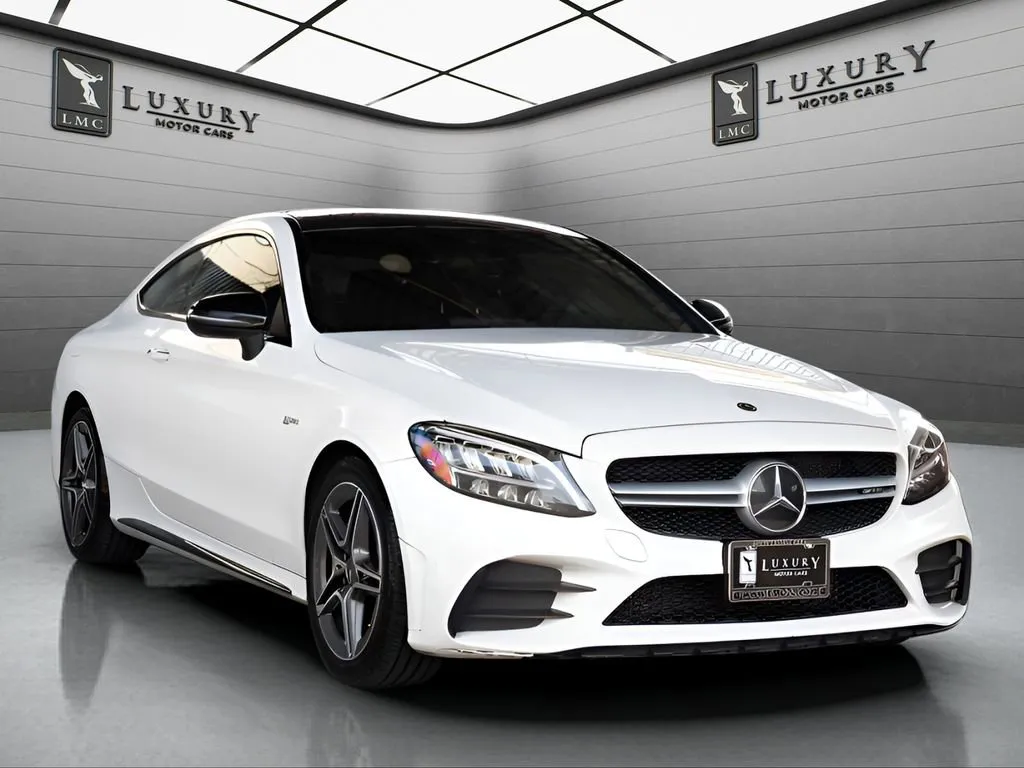 White 2020 Mercedes-Benz C-Class AMG C 43 for sale in Hillside, NJ