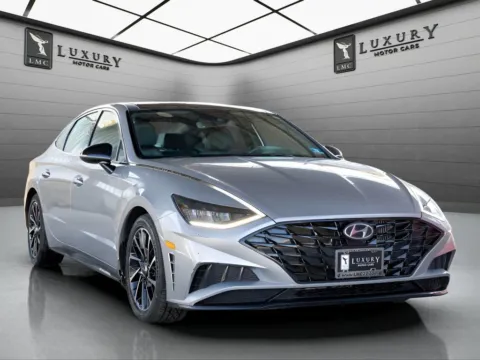 Silver 2020 Hyundai Sonata SEL Plus for sale in Hillside, NJ