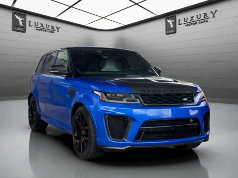 Blue 2020 Land Rover Range Rover Sport SVR for sale in Hillside, NJ