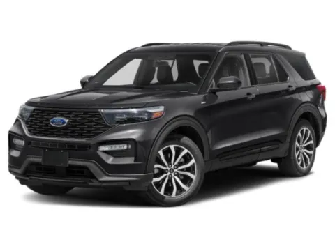 Black 2023 Ford Explorer ST-Line for sale in Hillside, NJ