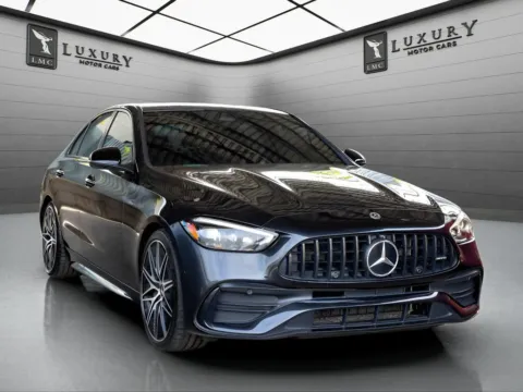 Black 2023 Mercedes-Benz C-Class AMG C 43 for sale in Hillside, NJ