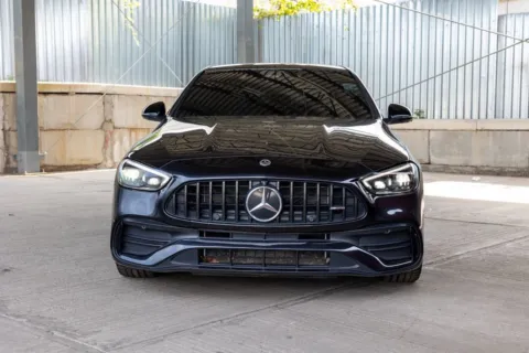 Another view of 2023 Mercedes-Benz C-Class AMG C 43 for sale in Hillside, NJ at Luxury Motor Cars