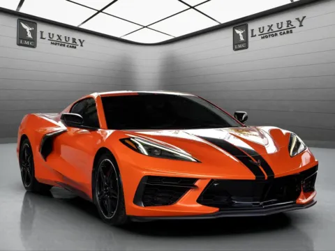 Orange 2021 Chevrolet Corvette 2LT for sale in Hillside, NJ