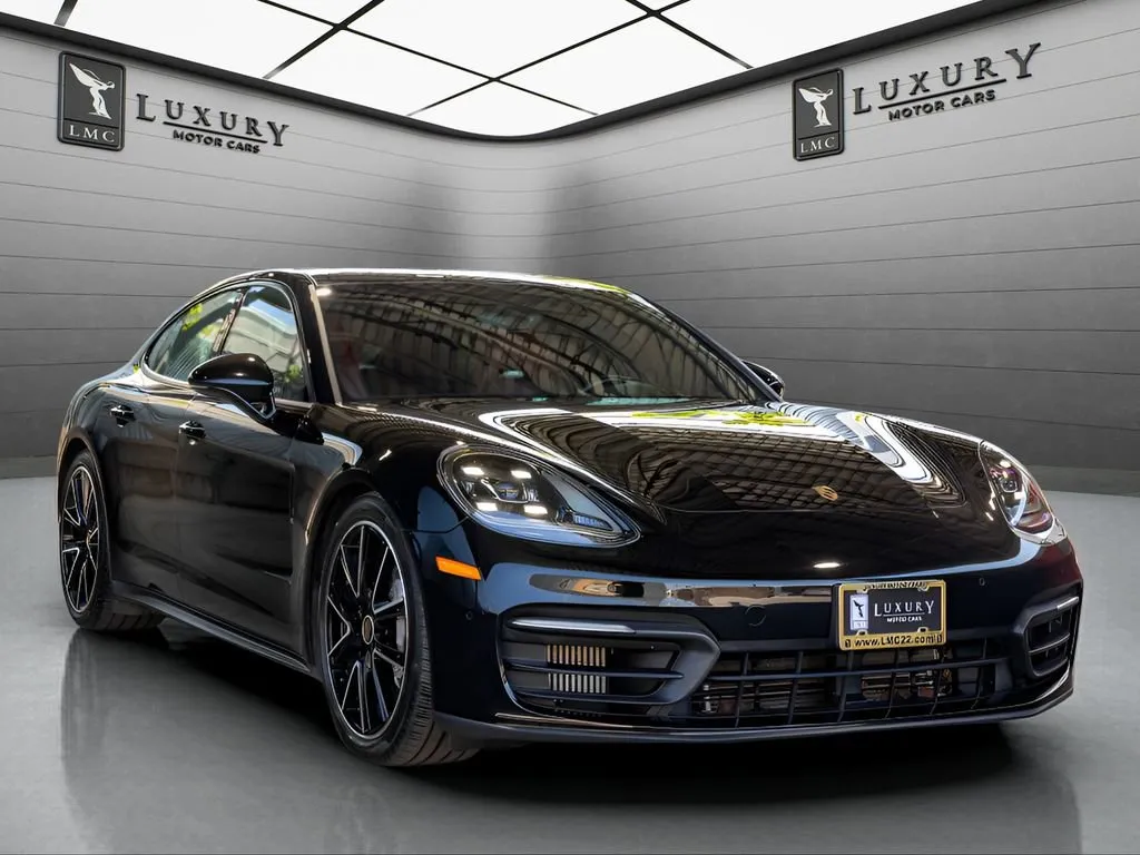 Black 2021 Porsche Panamera 4 for sale in Hillside, NJ