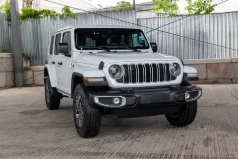 White 2025 Jeep Wrangler Sahara for sale in Hillside, NJ