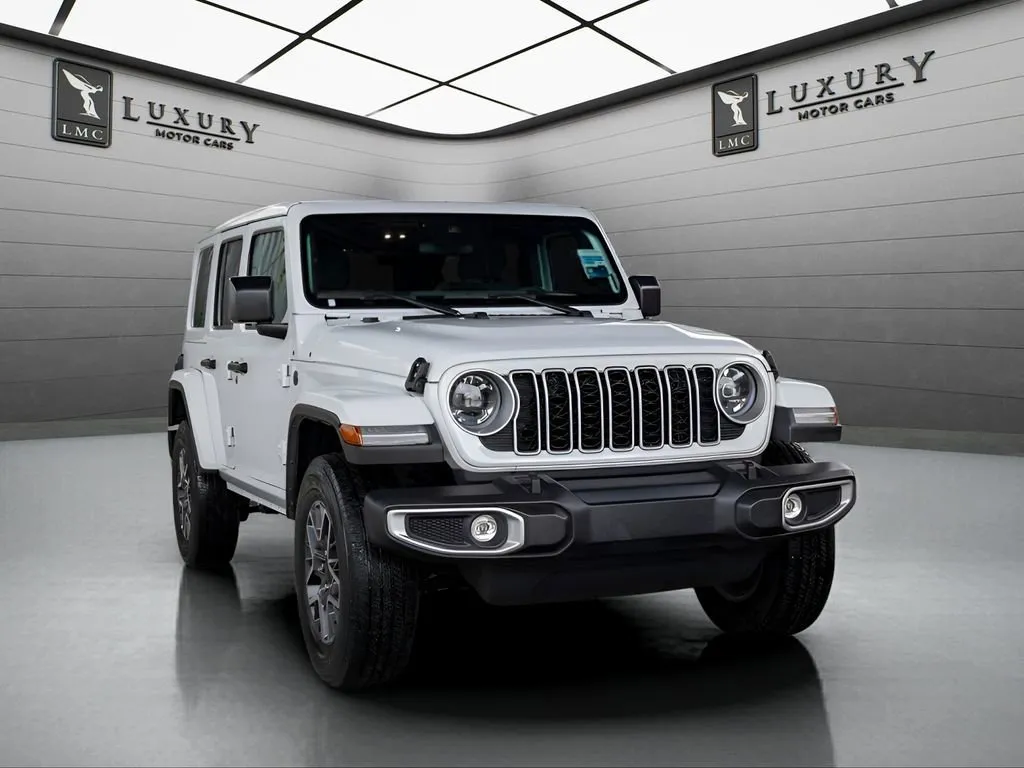 White 2025 Jeep Wrangler Sahara for sale in Hillside, NJ