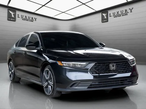 Black 2024 Honda Accord Hybrid Sport for sale in Hillside, NJ
