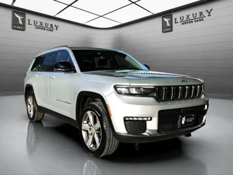Silver 2021 Jeep Grand Cherokee L Limited for sale in Hillside, NJ