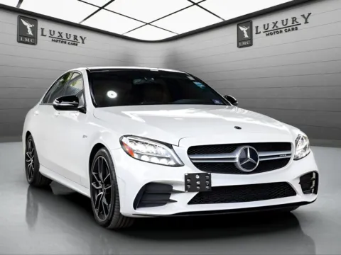 White 2019 Mercedes-Benz C-Class AMG C 43 for sale in Hillside, NJ