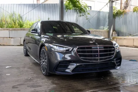 Gray 2022 Mercedes-Benz S-Class S 580 for sale in Hillside, NJ