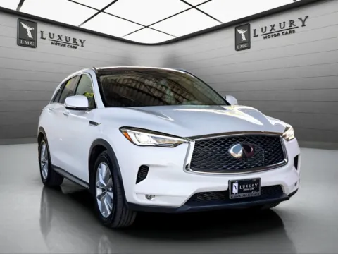 White 2021 INFINITI QX50 LUXE for sale in Hillside, NJ