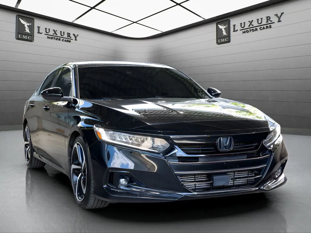 Black 2021 Honda Accord Sedan Sport for sale in Hillside, NJ