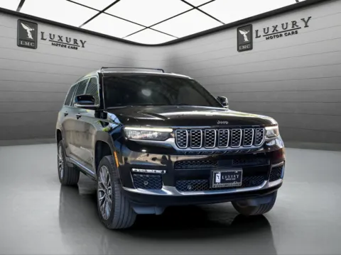 Black 2021 Jeep Grand Cherokee L Summit Reserve for sale in Hillside, NJ