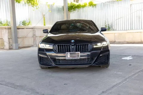 Another view of 2023 BMW 5 Series 540i xDrive for sale in Hillside, NJ at Luxury Motor Cars