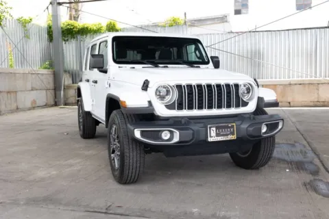 White 2025 Jeep Wrangler Sahara for sale in Hillside, NJ